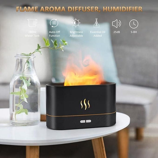 Humidifier with Plastic Flame Diffuser